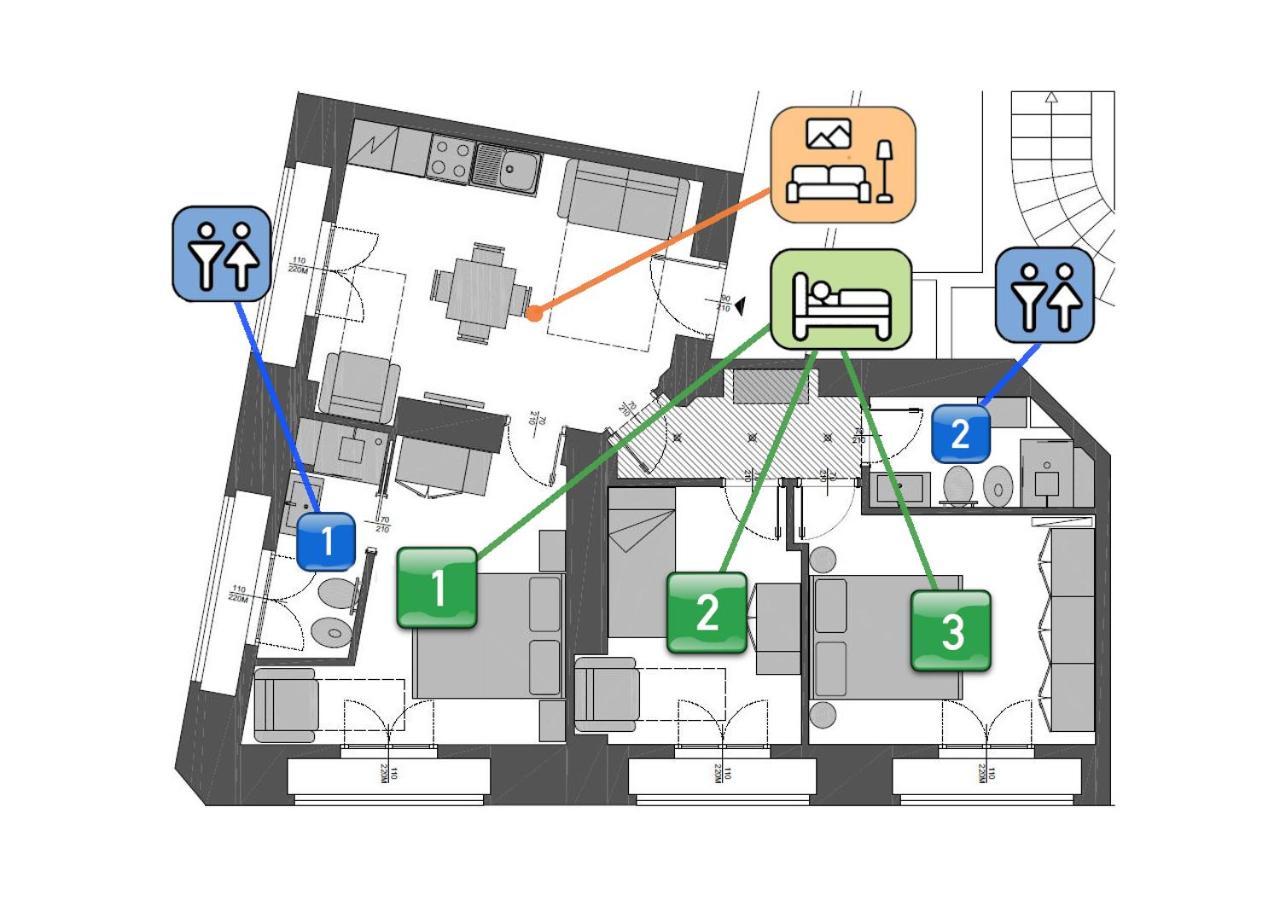 Stayeasy Filzi11 - 3 Bedrooms, 2 Baths - Central Station Milano Exteriör bild
